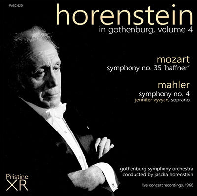 HORENSTEIN in Gothenburg Vol. 4: Mozart & Mahler (1968) - PASC620 - CD
