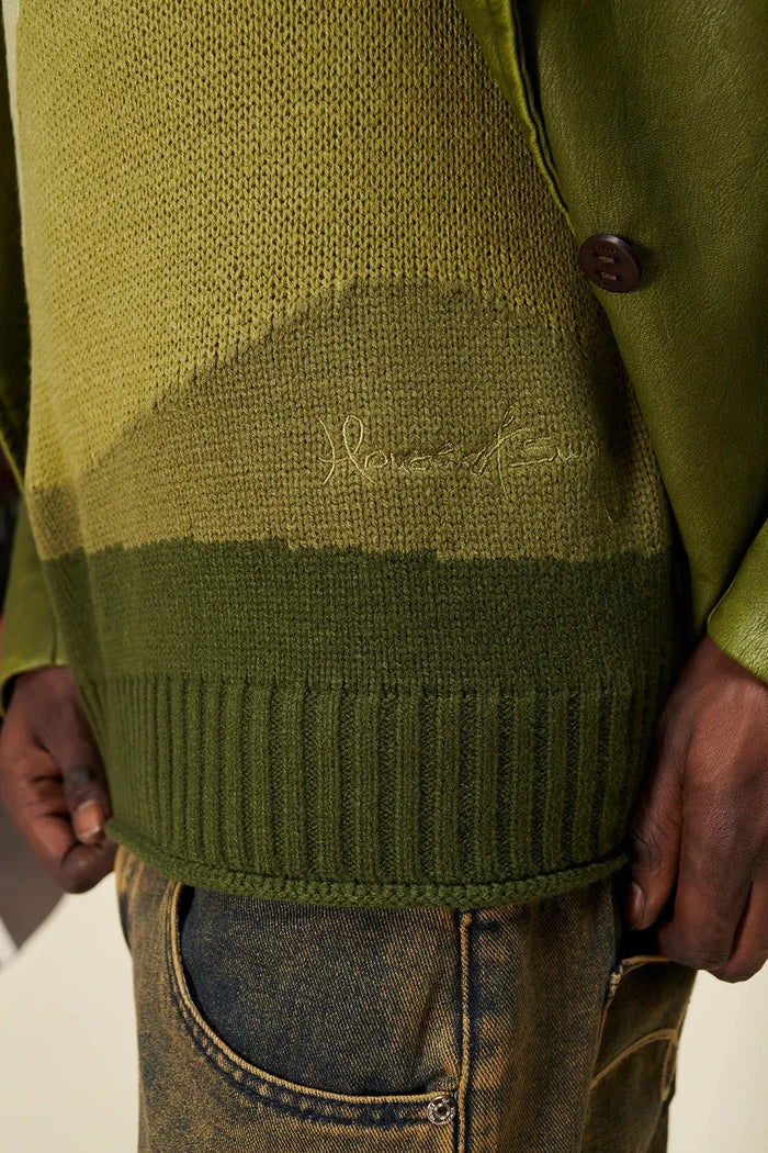 House of Sunny - Eden Landscape - Green-Pulls et Sweats-VOL2237