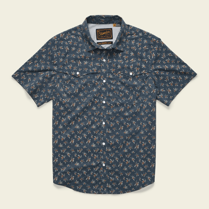 Howler Brothers Open Country Tech Shirt Howler Brothers Men's Short Sleeve Button Down Shirts Rivers and Glen Trading Co