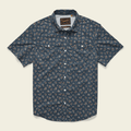 Howler Brothers Open Country Tech Shirt Howler Brothers Rancher Floral : Dark Slate / M Men's Short Sleeve Button Down Shirts Rivers and Glen Trading Co