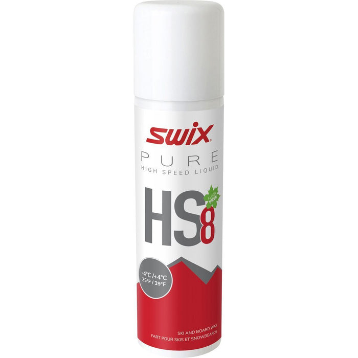 HS8 Red liquid glide wax, -4°C/+4°C, 125ml