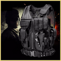 Hunting Tactical Vest Military Assault Combat Clothes with Holster - BlueArtDecor