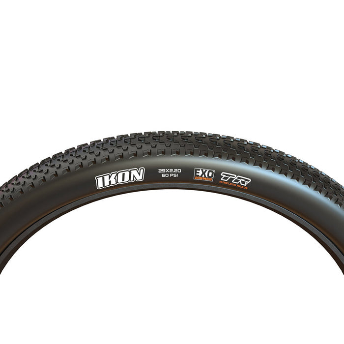 Maxxis, Ikon, Mountain Tire, 26''x2.20, Folding, Tubeless Ready, 3C Maxx Speed, EXO, 120TPI, Black