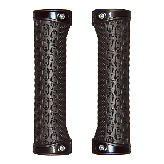crankbrothers, Iodine Grips, Grips, 130mm, Black, Pair