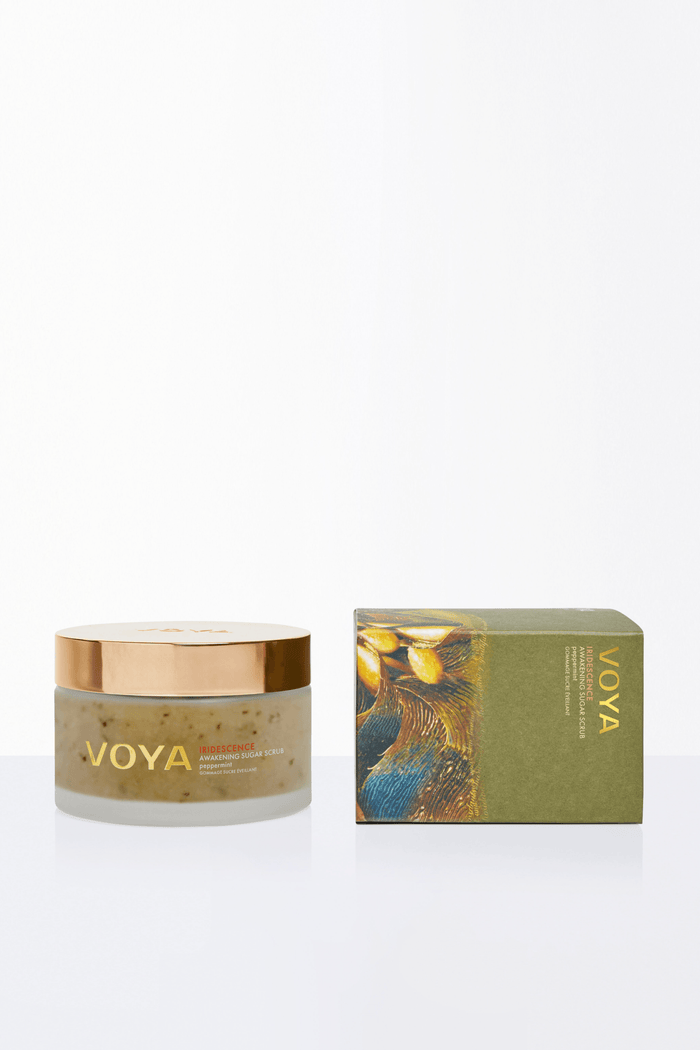 Iridescence Awakening Peppermint Sugar Scrub with box