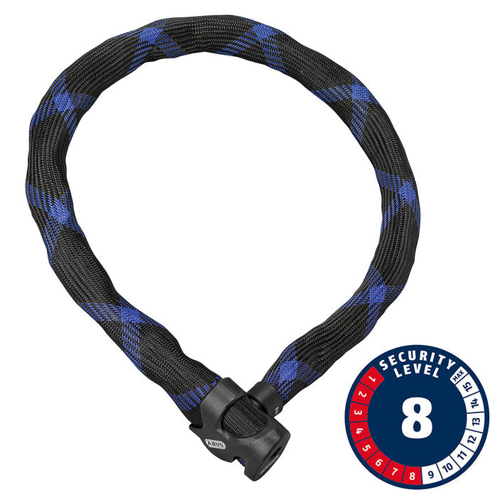 Abus, Ivera Steel-O-Chain, Chain Lock, 7mm, 110cm, 3.6', Black