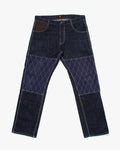Japanese Repro Denim Jeans, Zen Denim, Sashiori Patchwork - 38"