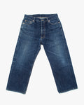 Japanese Repro Selvedge Denim Jeans, Nozomi Ishiguro, Medium Wash - 33"