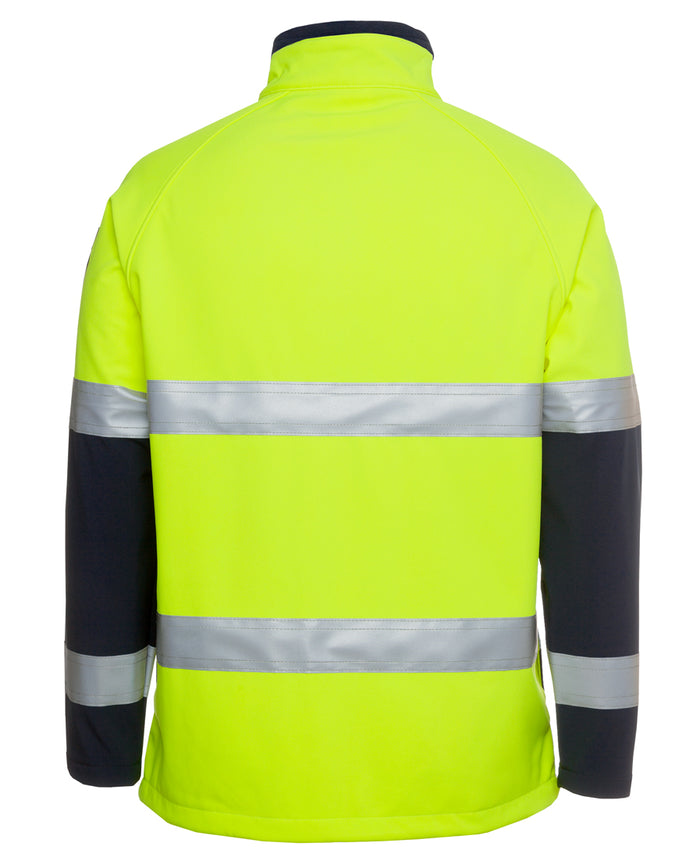 JBs 6D4LJ D+N Hi Vis Soft Shell Jacket