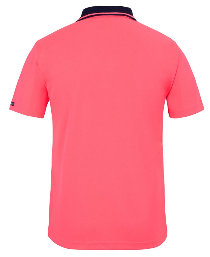 JBs 6HVNC Hi Vis Non Cuff Traditional Polo