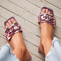 Jeffrey Campbell Pink Chunky Chain Sandals - Pink / Female / 8.5 - Women’s Sandals
