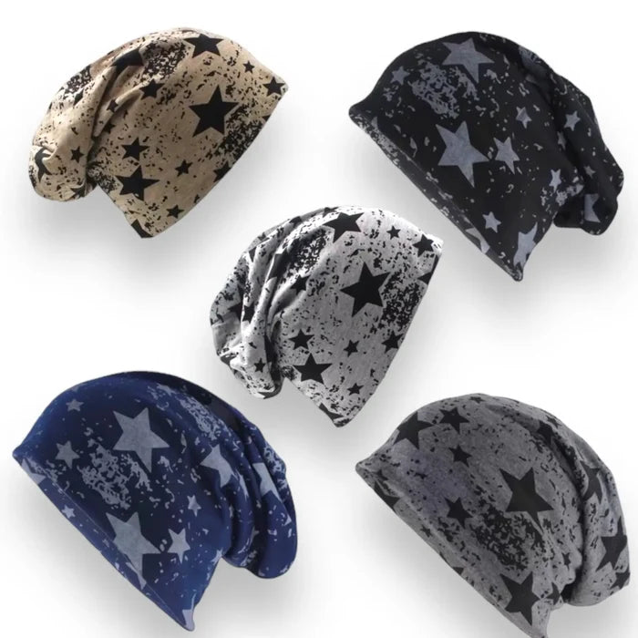 Jersey Beanies with Stars