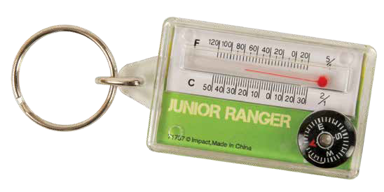 Junior Ranger Compass Keychain