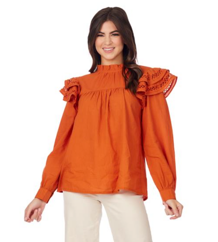Keller Ruffle Top