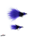 KEYS TOAD Umpqua BLACK/PURPLE SM Flies Rivers and Glen Trading Co