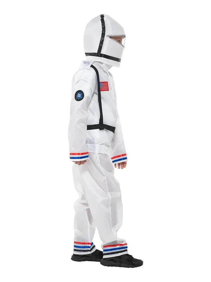 Kid On The Moon Shuttle Commander Astronaut Child's Costume - thefancydress.co.uk