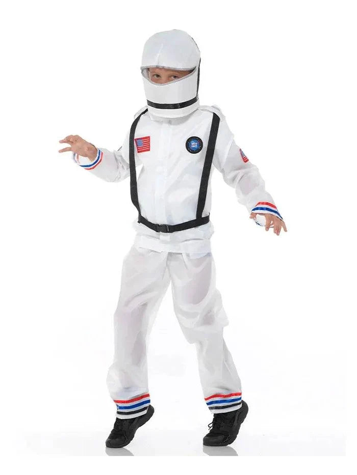 Kid On The Moon Shuttle Commander Astronaut Child's Costume - thefancydress.co.uk