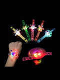 Kid's Assorted Colours Light Up Bracelet Spinner - thefancydress.co.uk
