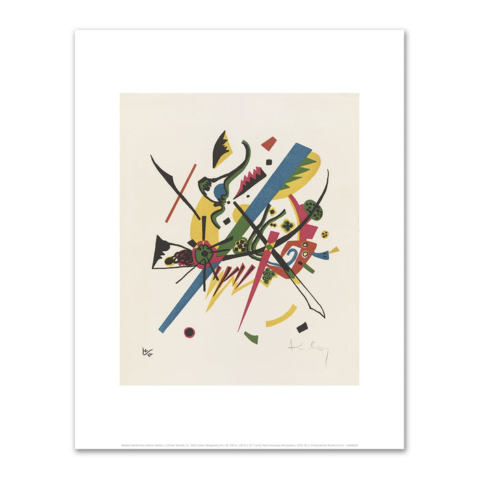 Wassily Kandinsky, Kleine Welten, I (Small Worlds, I), 1922, Yale University Art Gallery. Fine Art Prints in various sizes by Museums.Co