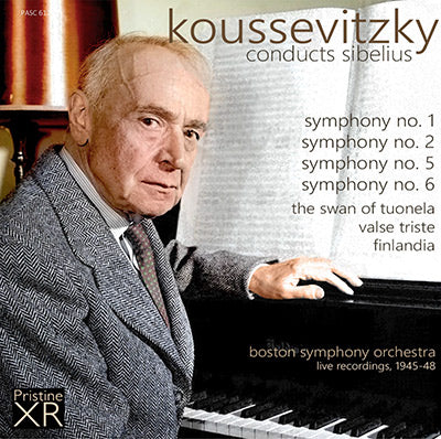 KOUSSEVITZKY conducts Sibelius (1945-48) - PASC617 - CD