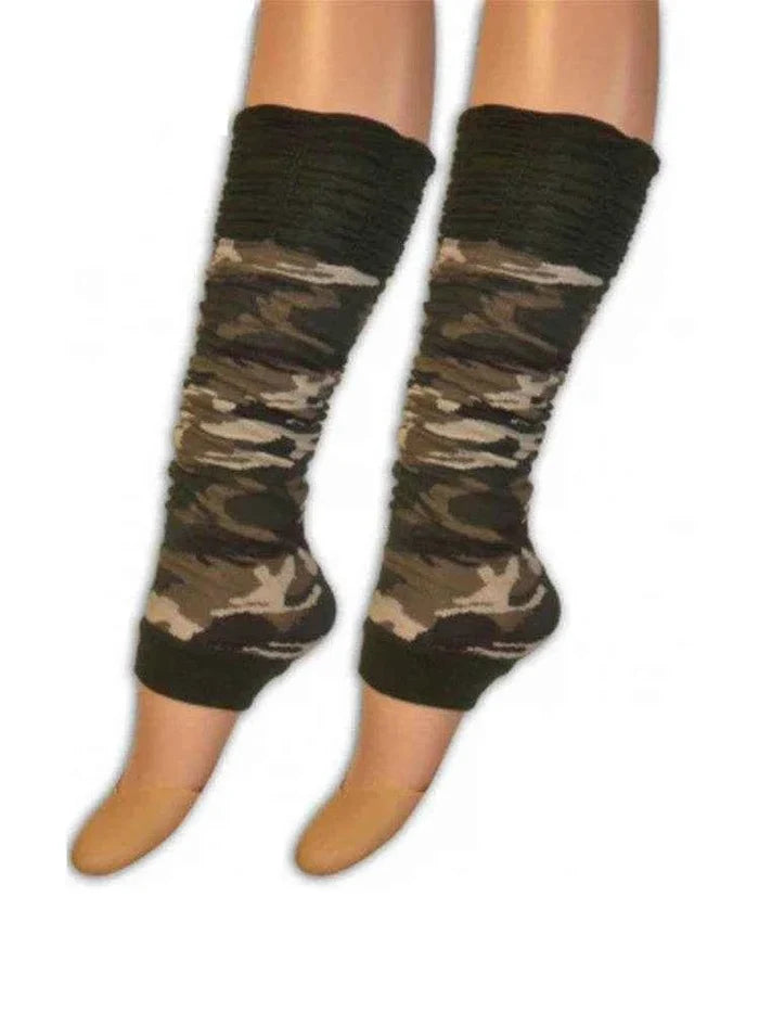 Ladies 80's Stripe Legwarmers