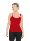 Ladies Cotton Cami Vest Top - thefancydress.co.uk