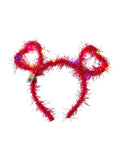 Ladies Heart Shape Light Up Headbands - thefancydress.co.uk