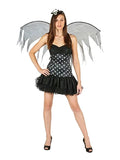 Ladies Shadow Pixie Dress-Up Costume Set - thefancydress.co.uk