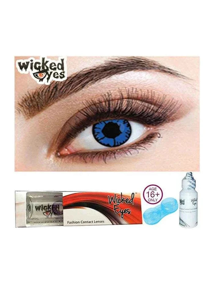 Ladies Wild Range Blue Flame Fashion Eye Lenses