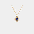 Loveness Lee Leana Sapphire Necklace, Front