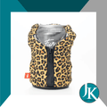 Leopard Puffy Vest Can Cooler