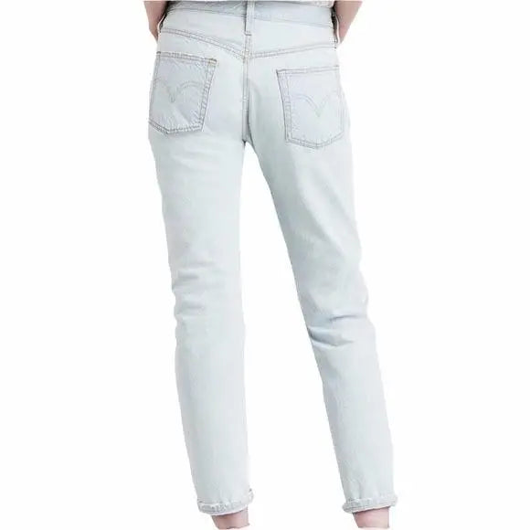 Levi's Mid Rise Regular Ripped Tapered Jeans