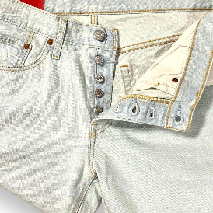 Levi's Mid Rise Regular Ripped Tapered Jeans