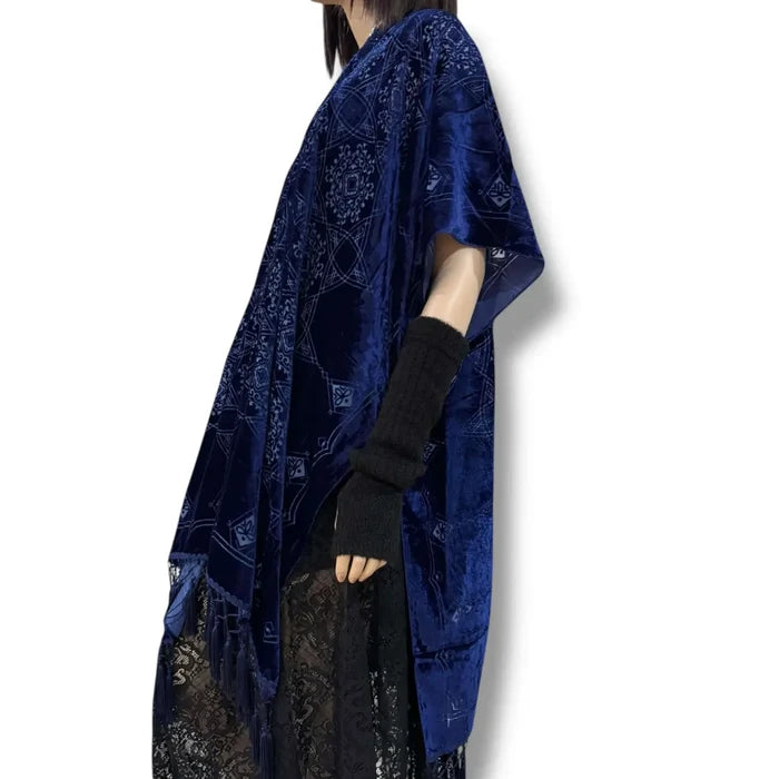 Long Fuzzy Rib Knit Arm Warmers - Fingerless Gloves