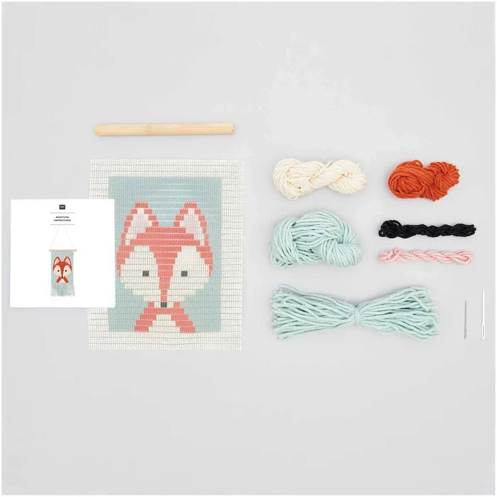 Long Stitch Embroidery Kit - Fox