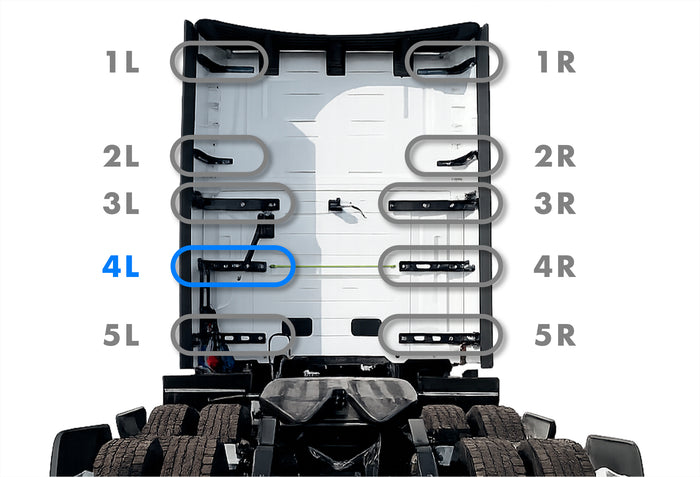 Lower Wind Cab Fairing Support Bracket 4L Driver 2025 2026 Volvo VNL New