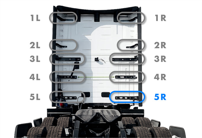 Lower Wind Cab Fairing Support Bracket 5R Passenger 2025 2026 Volvo VNL New