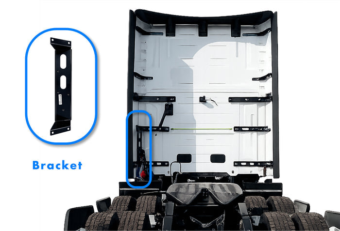 Lower Wind Cab Fairing Support Bracket Driver 2025 2026 Volvo VNL New