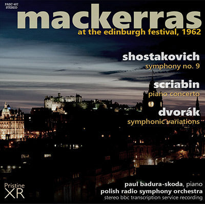 MACKERRAS at the Edinburgh Festival: Shostakovich, Scriabin, Dvorák (1962) - PASC487 - CD