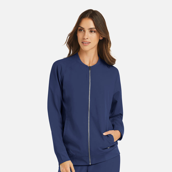 Maevn Momentum Ladies Full Zip Bomber Jacket