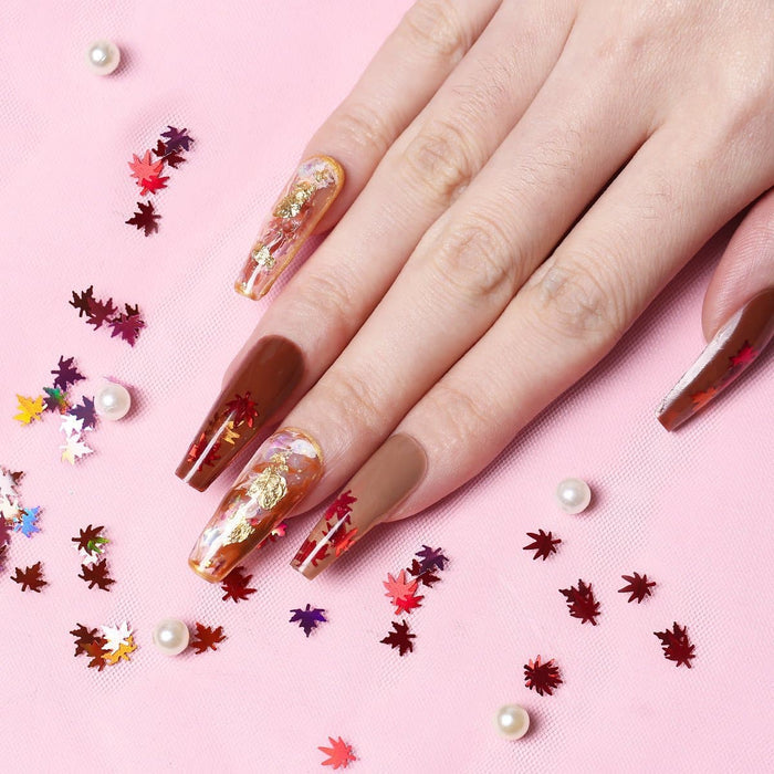 Maple Sequins- Nail Art Glitter Kit Nail Art MODELONES #