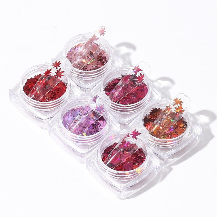 Maple Sequins- Nail Art Glitter Kit Nail Art MODELONES #