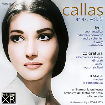 MARIA CALLAS Arias, Vol. 2: Lyric & Coloratura (1954, 1955) - PACO239 - CD