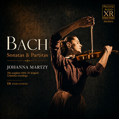 MARTZY Bach Sonatas and Partitas for Solo Violin (1954/55) - PACM134 - CD