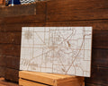 Medina OH Wooden Street Map MED