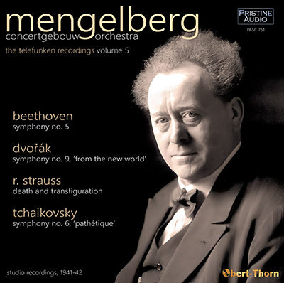 MENGELBERG The Concertgebouw Telefunken Recordings, Vol. 5 (1941-42) - PASC751