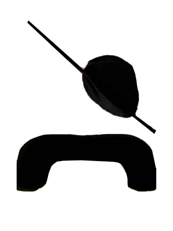 Men's 2PCs Mustache & Eyepatch Set - thefancydress.co.uk