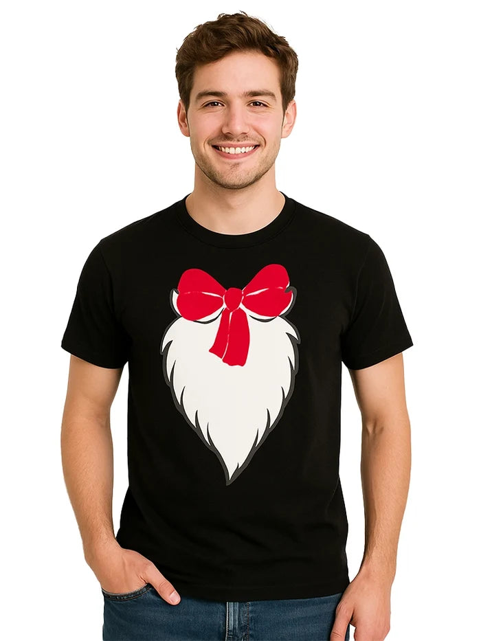 Mens Cat In The Hat Printed Black T-Shirt