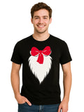 Mens Cat In The Hat Printed Black T-Shirt