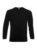Men's Crew Neck Long Sleeve T-Shirt - thefancydress.co.uk